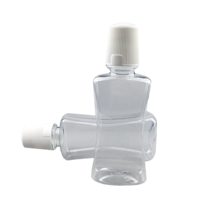 Flacon transparent pentru apă de gură Flacon pentru clătire orală