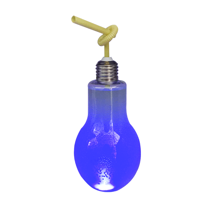 LED Lightning Lightning Bulb Sticla de ceai cu lapte